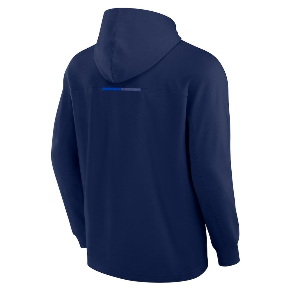 Colorado Avalanche Fanatics Elements Lightweight Tri-Blend Fleece Hoodie - Navy - NHL 200363647