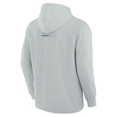 Pittsburgh Penguins Fanatics Elements Lightweight Tri-Blend Fleece Hoodie - Gray - NHL 200363658