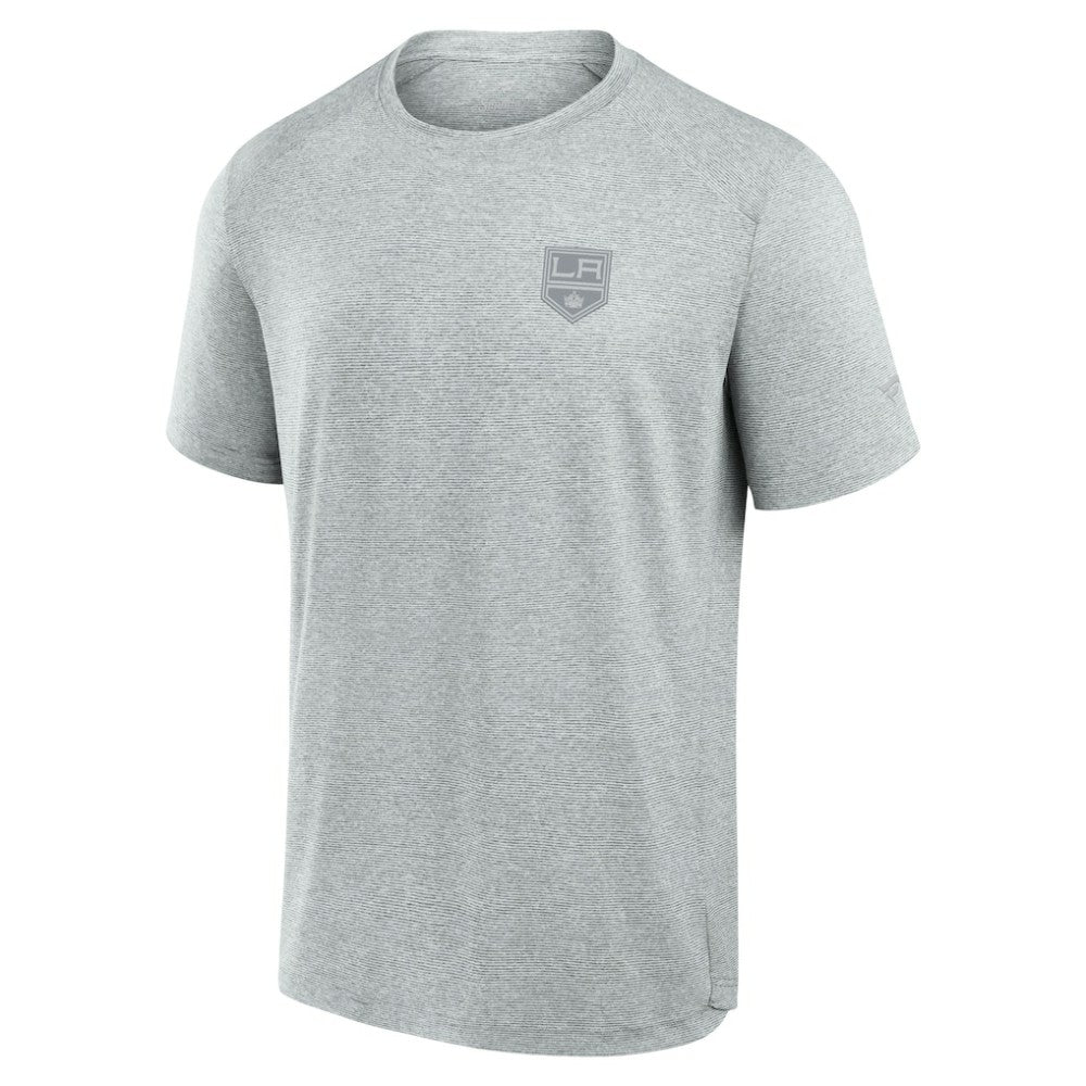 Los Angeles Kings Fanatics Front Office Tech T-Shirt - Gray - NHL 200363784