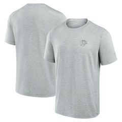 Pittsburgh Penguins Fanatics Front Office Tech T-Shirt - Gray - NHL 200363799