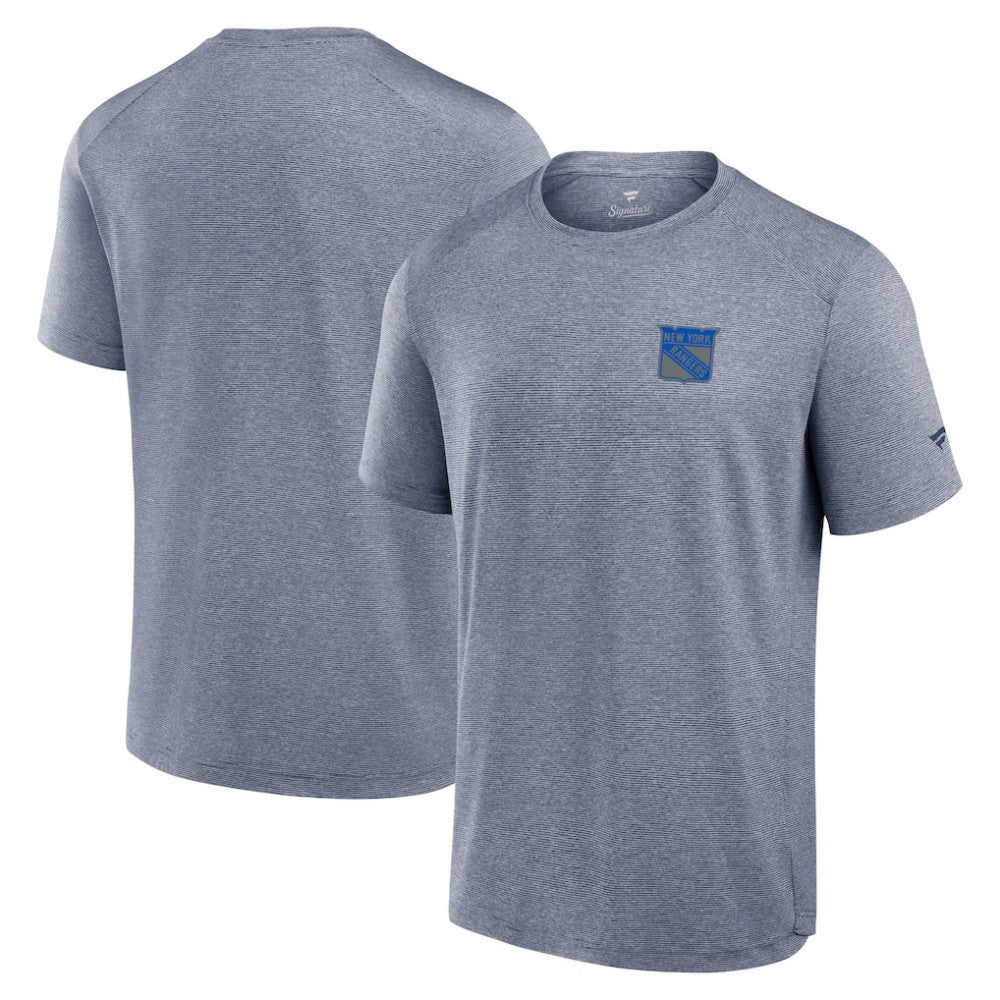 New York Rangers Fanatics Front Office Tech T-Shirt - Navy - NHL 200363806
