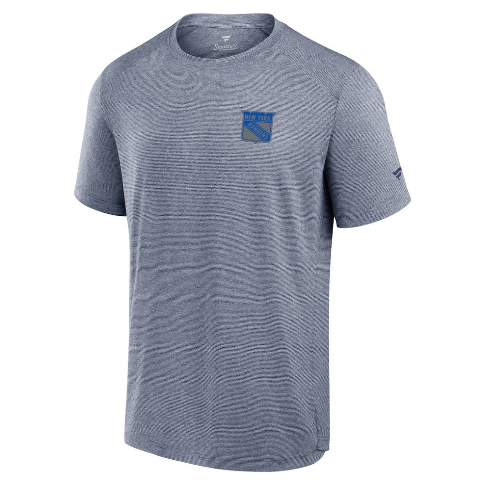 New York Rangers Fanatics Front Office Tech T-Shirt - Navy - NHL 200363806