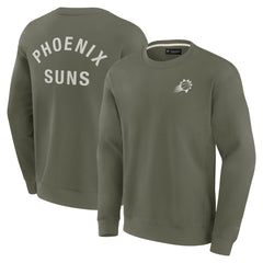 Phoenix Suns Unisex Elements Super Soft Fleece Pullover Sweatshirt Olive | Fanatics outlet