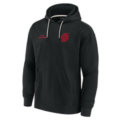 Portland Trail Blazers Unisex Elements Super Soft Fleece Pullover Hoodie for sale Black | Fanatics discount