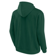 Milwaukee Bucks Unisex Elements Super Soft Fleece Pullover Hoodie Hunter Green | Fanatics US