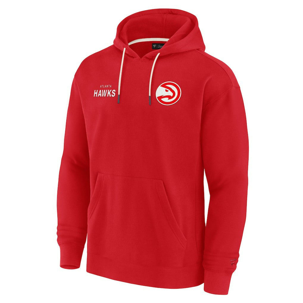 Atlanta Hawks Unisex Elements Super Soft Fleece Pullover Hoodie Red | Fanatics online
