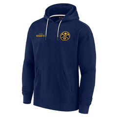 Denver Nuggets Unisex Elements Super Soft Fleece Pullover Hoodie for sale Navy | Fanatics Lifestyle