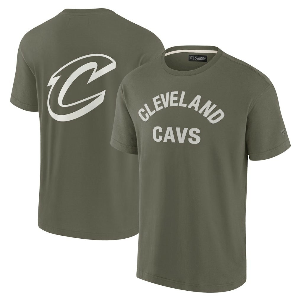 Cleveland Cavaliers Unisex Elements Super Soft Short Sleeve T-Shirt for sale Olive | Fanatics for sale
