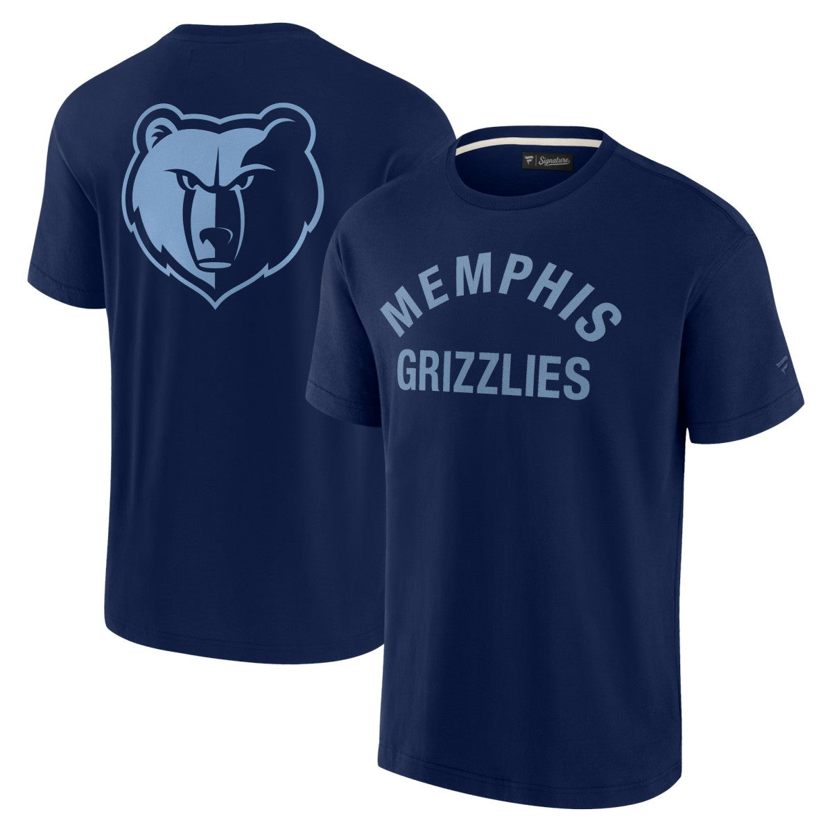 Memphis Grizzlies Unisex Elements Super Soft Short Sleeve T-Shirt Navy | Fanatics
