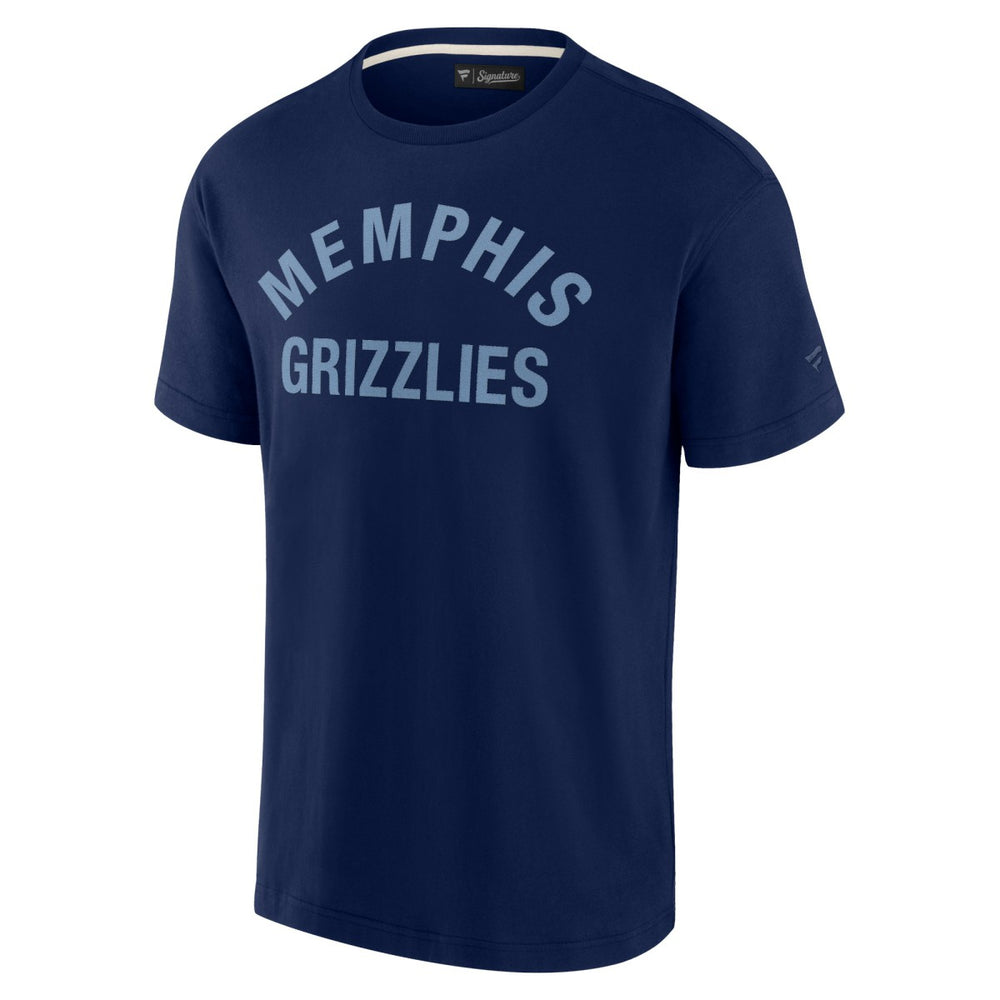 Memphis Grizzlies Unisex Elements Super Soft Short Sleeve T-Shirt Navy | Fanatics