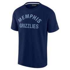 Memphis Grizzlies Unisex Elements Super Soft Short Sleeve T-Shirt Navy | Fanatics