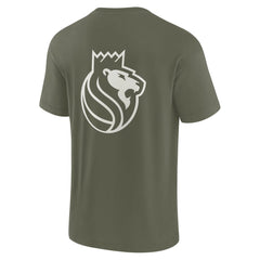 Sacramento Kings Unisex Elements Super Soft Short Sleeve T-Shirt Olive | Fanatics for sale