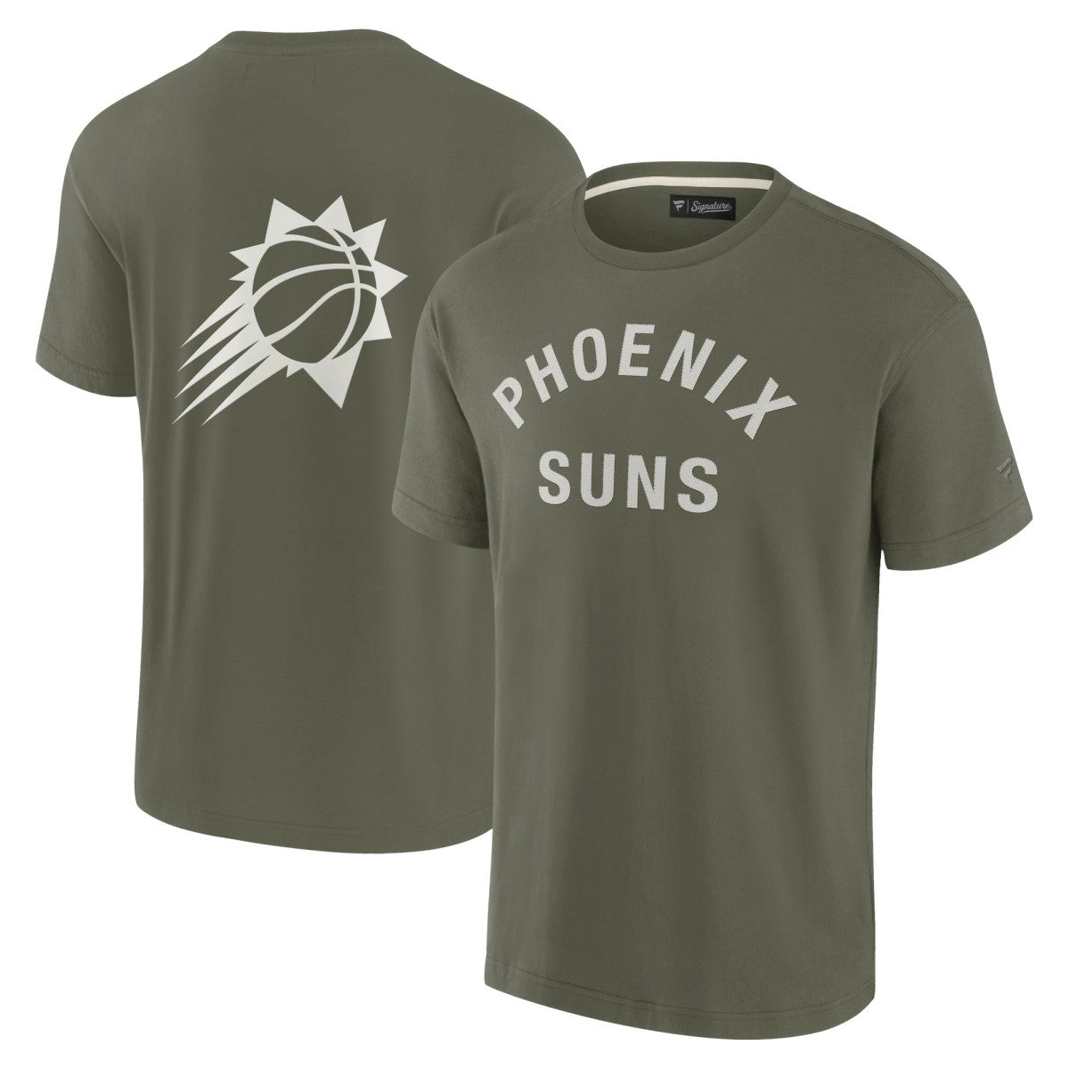 Phoenix Suns Unisex Elements Super Soft Short Sleeve T-Shirt Olive | Fanatics Lifestyle