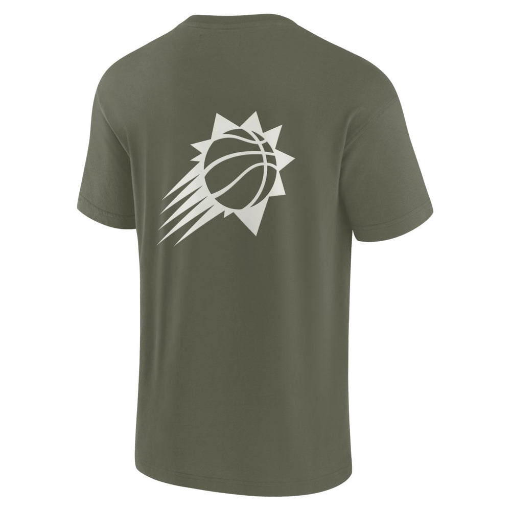 Phoenix Suns Unisex Elements Super Soft Short Sleeve T-Shirt Olive | Fanatics Lifestyle