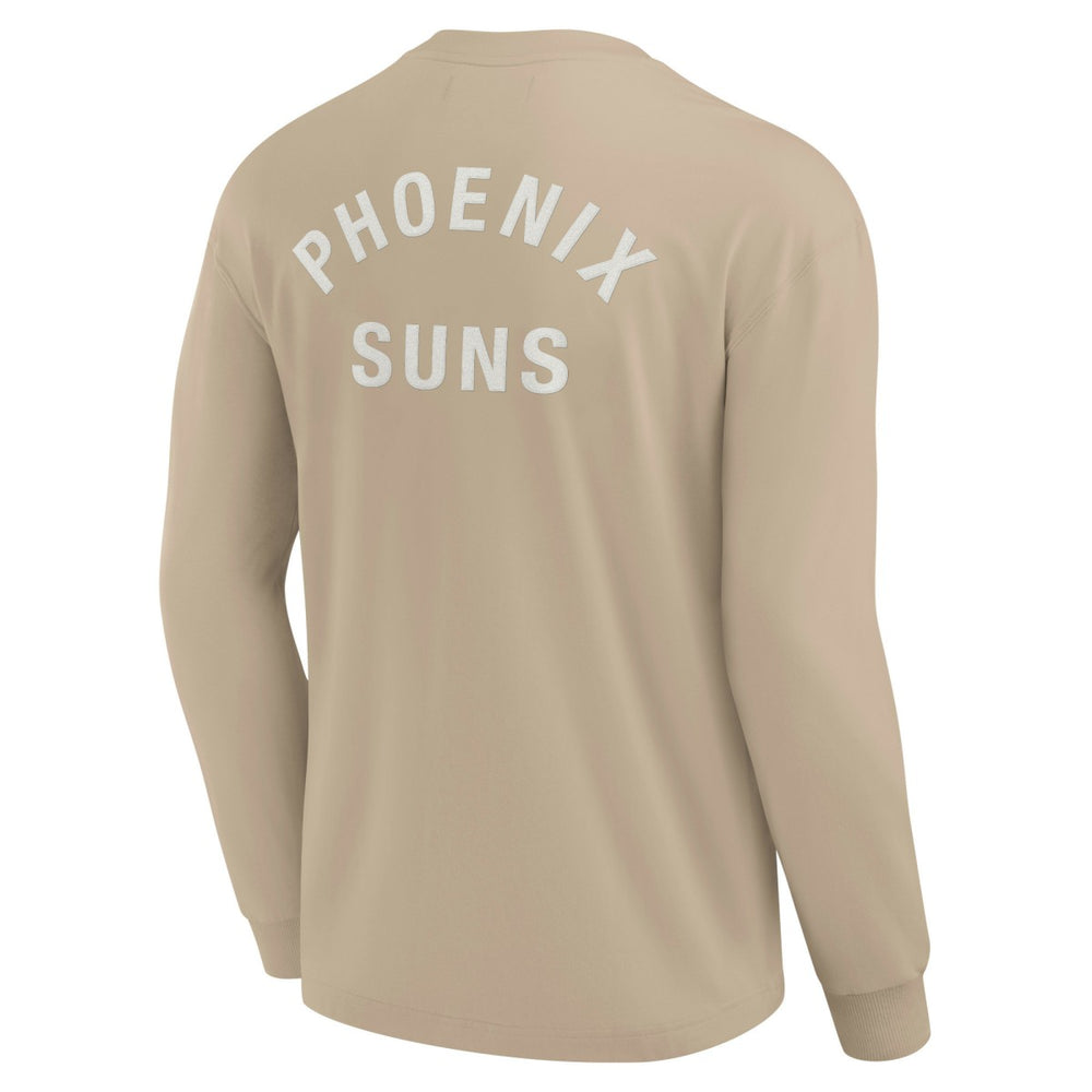 Phoenix Suns Unisex Elements Super Soft Long Sleeve T-Shirt Khaki | Fanatics for sale