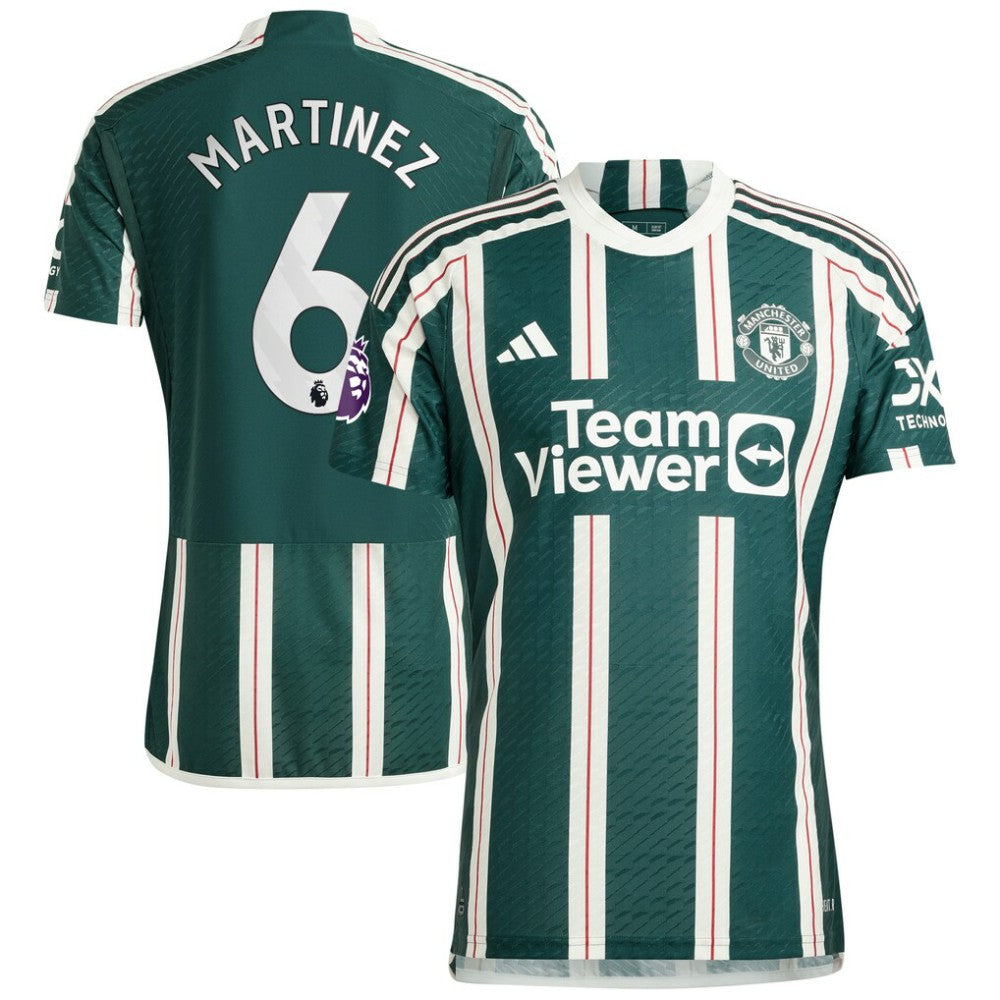 Lisandro Martínez Manchester United 2023/24 Away Player Jersey Green - Adidas Discount
