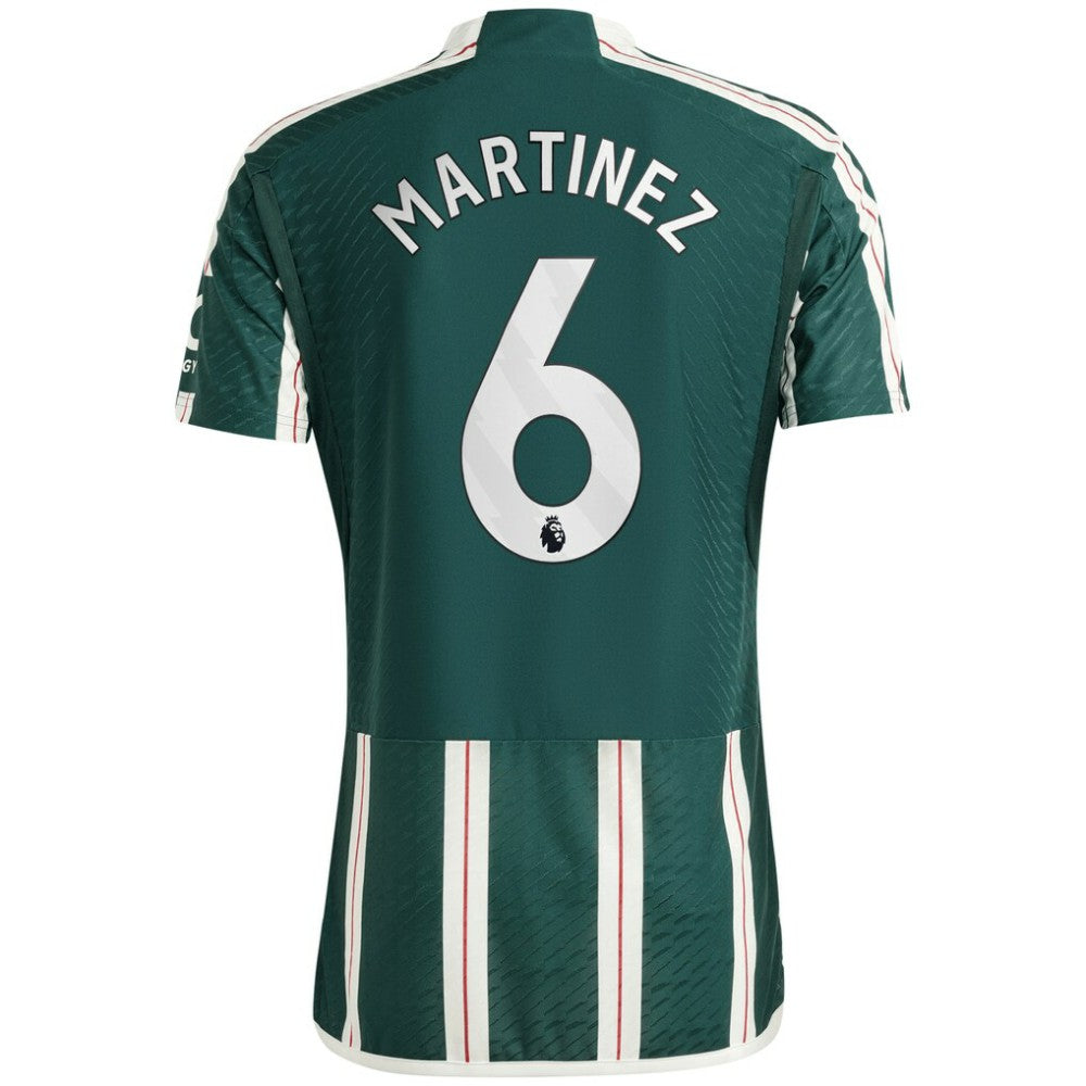 Lisandro Martínez Manchester United 2023/24 Away Player Jersey Green - Adidas Discount