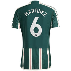 Lisandro Martínez Manchester United 2023/24 Away Player Jersey Green - Adidas Discount