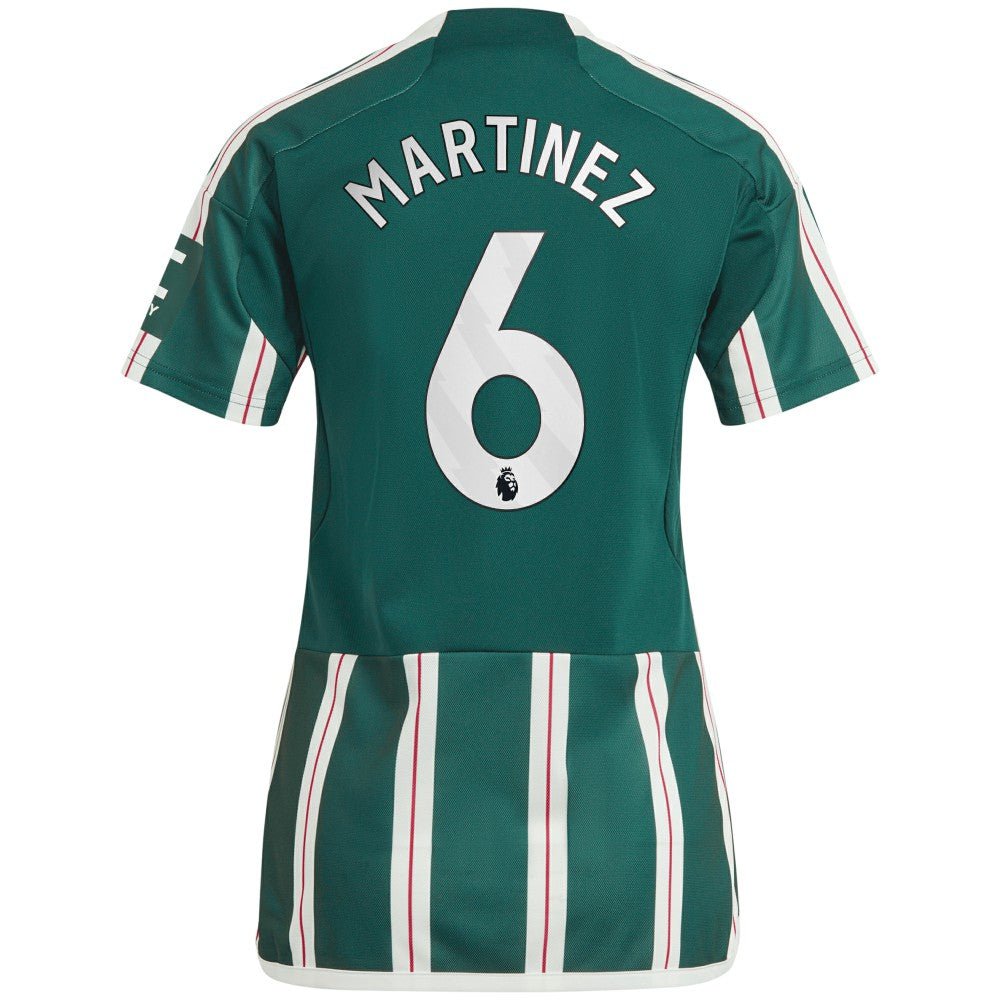 Lisandro Martínez Manchester United Women's 2023/24 Away Replica Player Jersey Green - Adidas sale