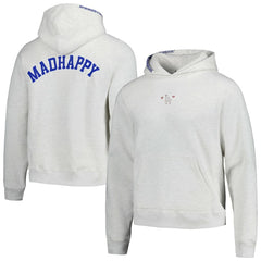 Los Angeles Dodgers Unisex Fleece Pullover Hoodie - Heather Gray - MLB Discount