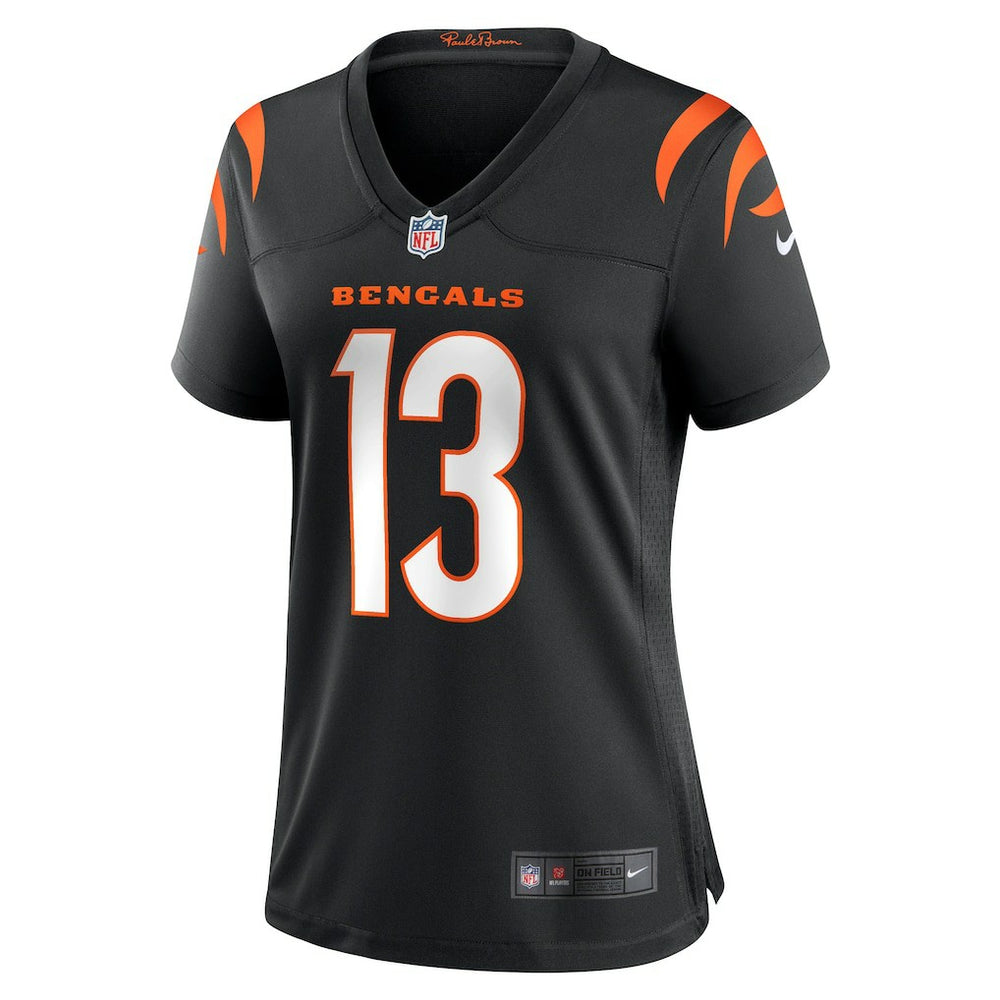Nike Ken Riley Cincinnati Bengals Women's Retired Player Game Jersey Black