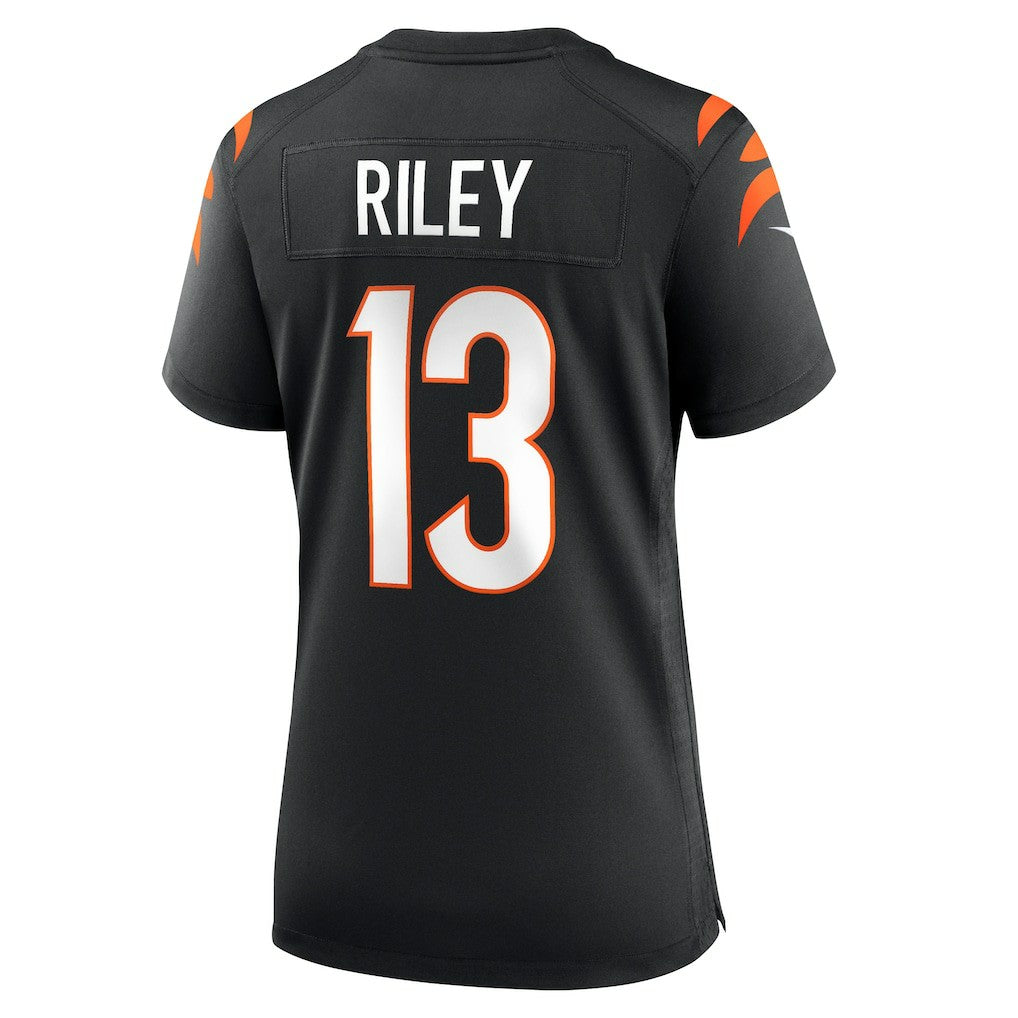 Nike Ken Riley Cincinnati Bengals Women's Retired Player Game Jersey Black