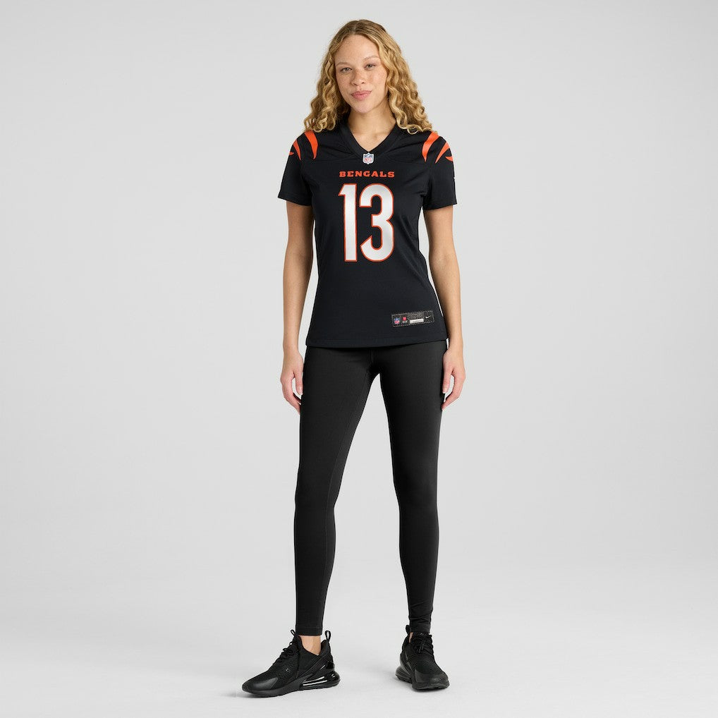 Nike Ken Riley Cincinnati Bengals Women's Retired Player Game Jersey Black