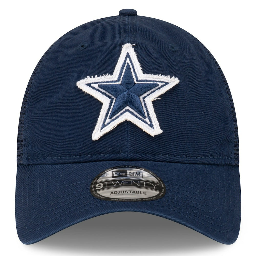 Dallas Cowboys New Era Game Day 9TWENTY Adjustable Trucker Hat Navy