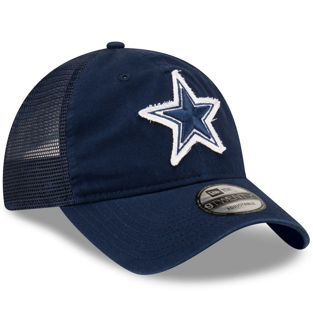 Dallas Cowboys New Era Game Day 9TWENTY Adjustable Trucker Hat Navy