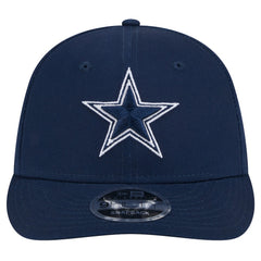 Dallas Cowboys New Era Main Low Profile 9FIFTY Snapback Hat Navy