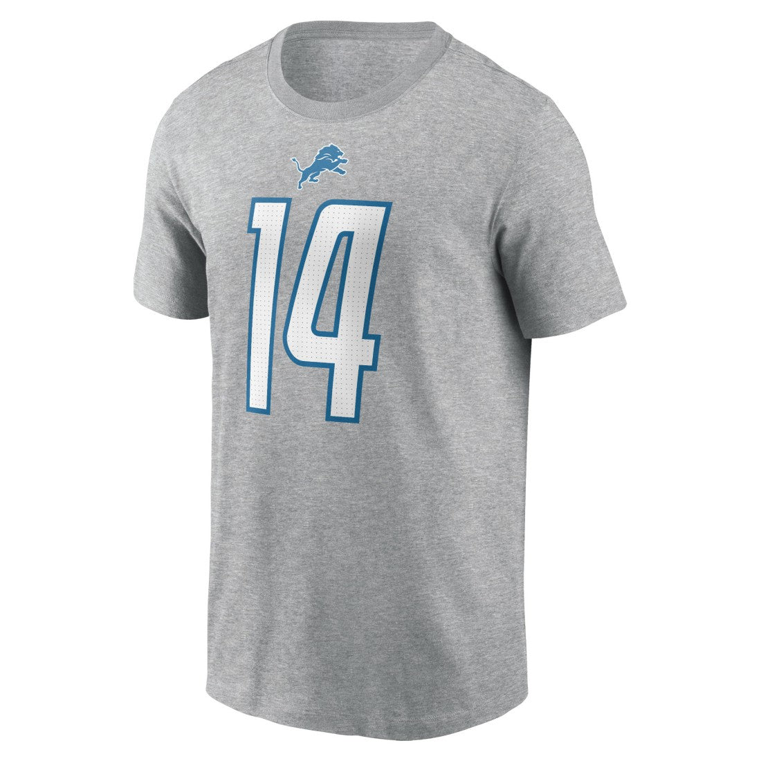 Nike Amon-Ra St. Brown Detroit Lions Player Name & Number T-Shirt Gray