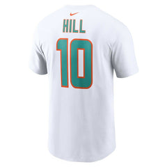 Nike Tyreek Hill Miami Dolphins Player Name & Number T-Shirt White