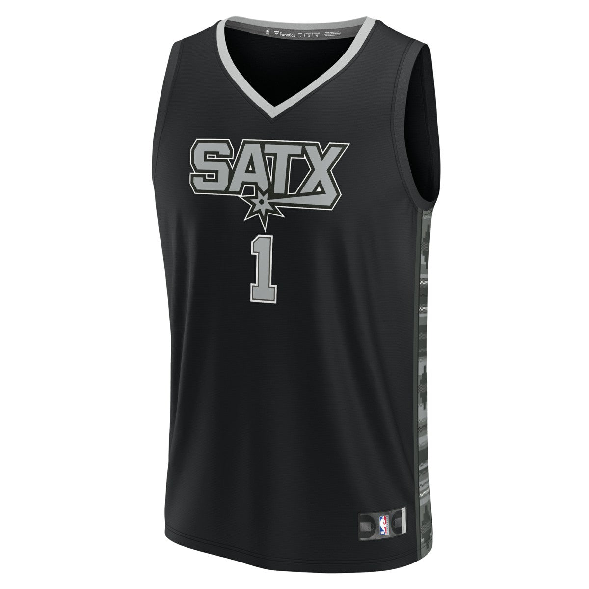 Victor Wembanyama San Antonio Spurs Youth Fast Break Player Jersey Statement Edition Black | Fanatics for sale
