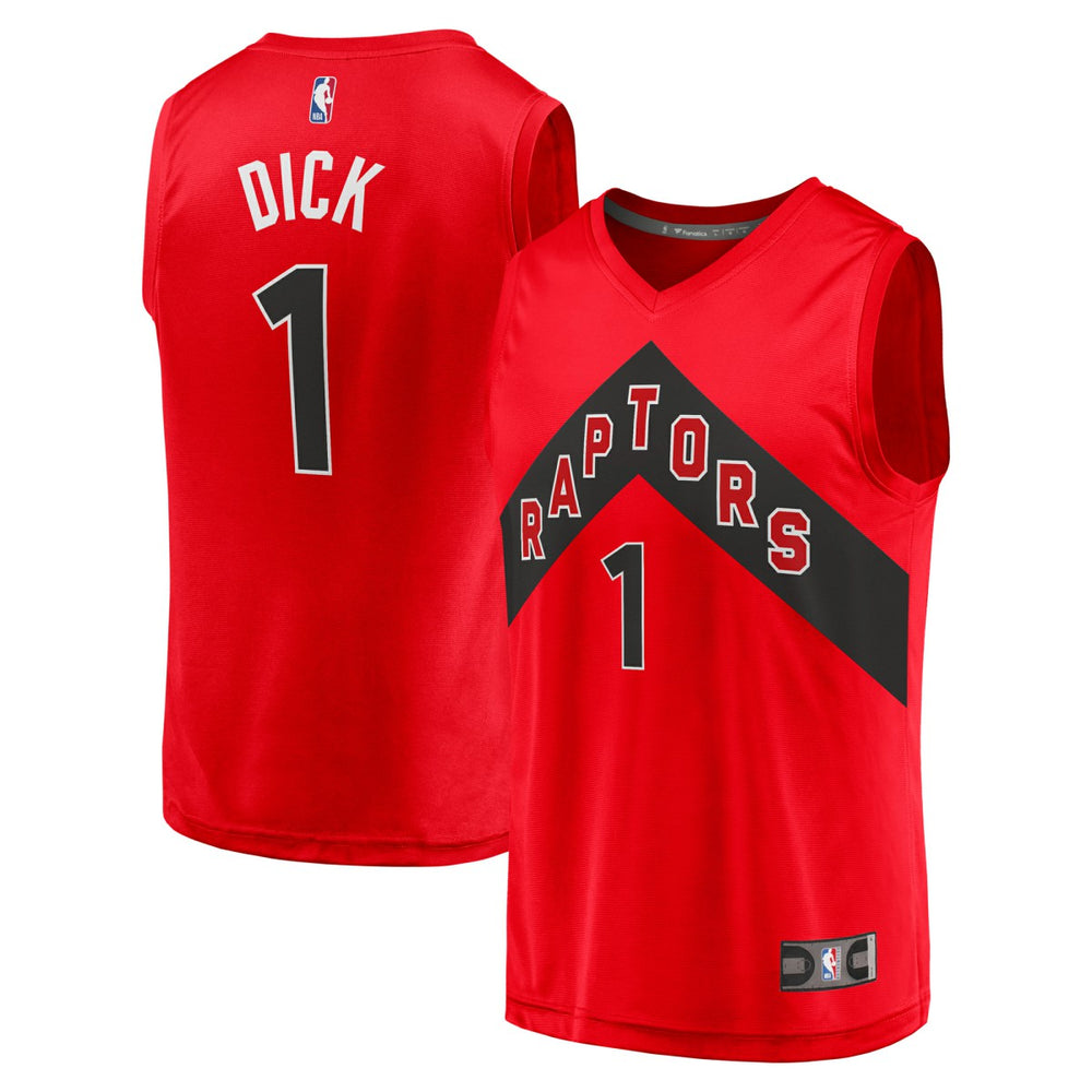Gradey Dick Toronto Raptors Youth Fast Break Player Jersey Icon Edition Red | Fanatics discount