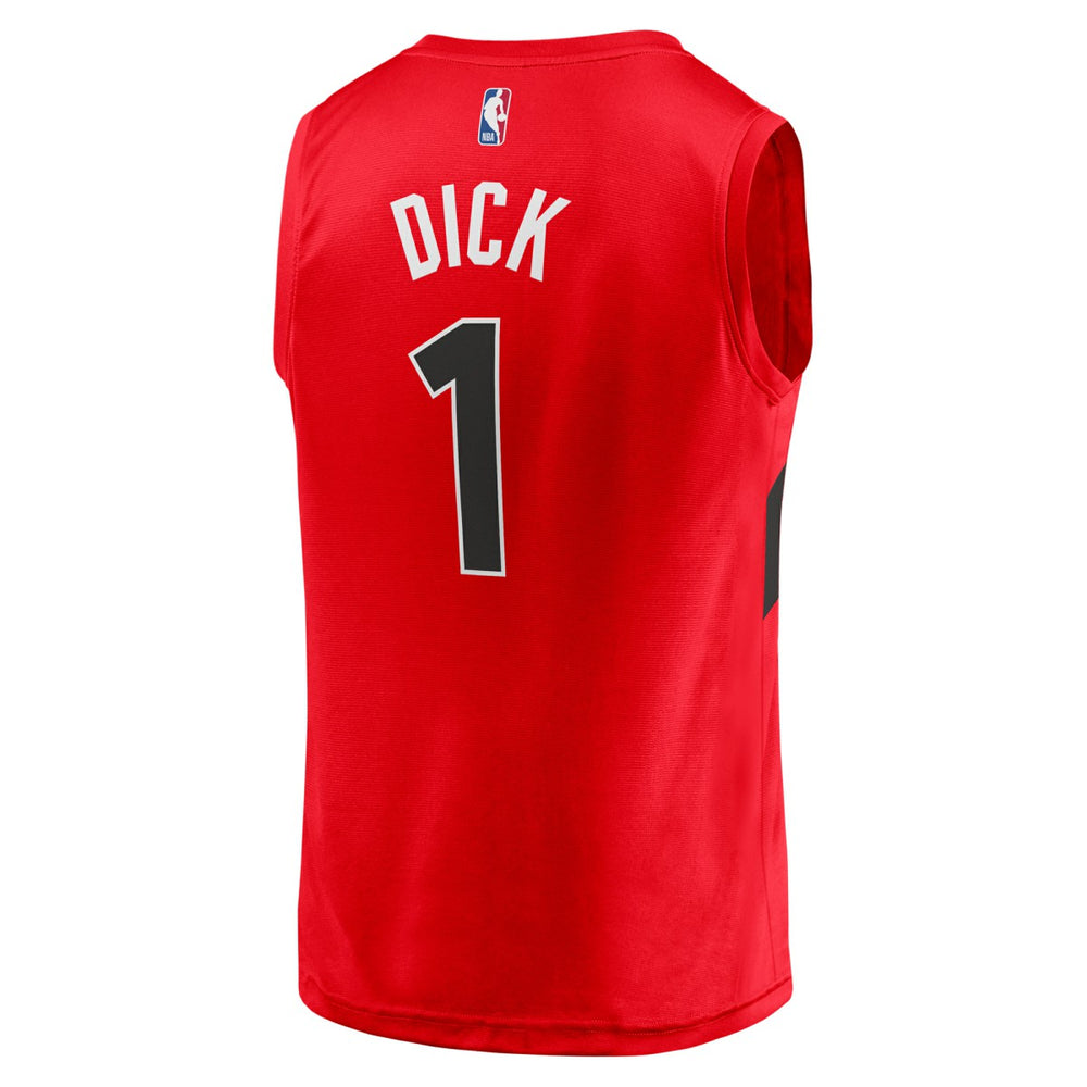 Gradey Dick Toronto Raptors Youth Fast Break Player Jersey Icon Edition Red | Fanatics discount