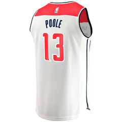 Jordan Poole Washington Wizards Youth Fast Break Player Jersey Association Edition White | Fanatics Lifestyle