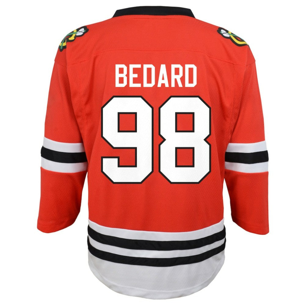 Connor Bedard Chicago Blackhawks Youth Home Replica Player Jersey - Red - NHL 200374143