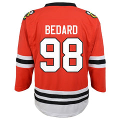 Connor Bedard Chicago Blackhawks Youth Home Replica Player Jersey - Red - NHL 200374143
