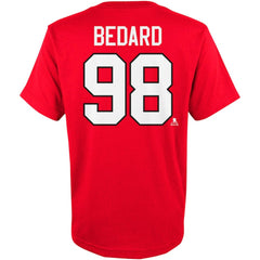 Connor Bedard Chicago Blackhawks Youth Player Name & Number T-Shirt - Red - NHL 200374185
