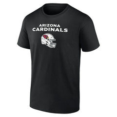 Arizona Cardinals Personalized Name & Number Team Wordmark T-Shirt Black
