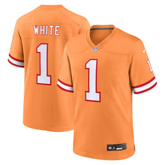 Nike Rachaad White Tampa Bay Buccaneers Alternate Game Jersey Orange