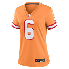 Nike Baker Mayfield Tampa Bay Buccaneers Women's Throwback Game Jersey Orange