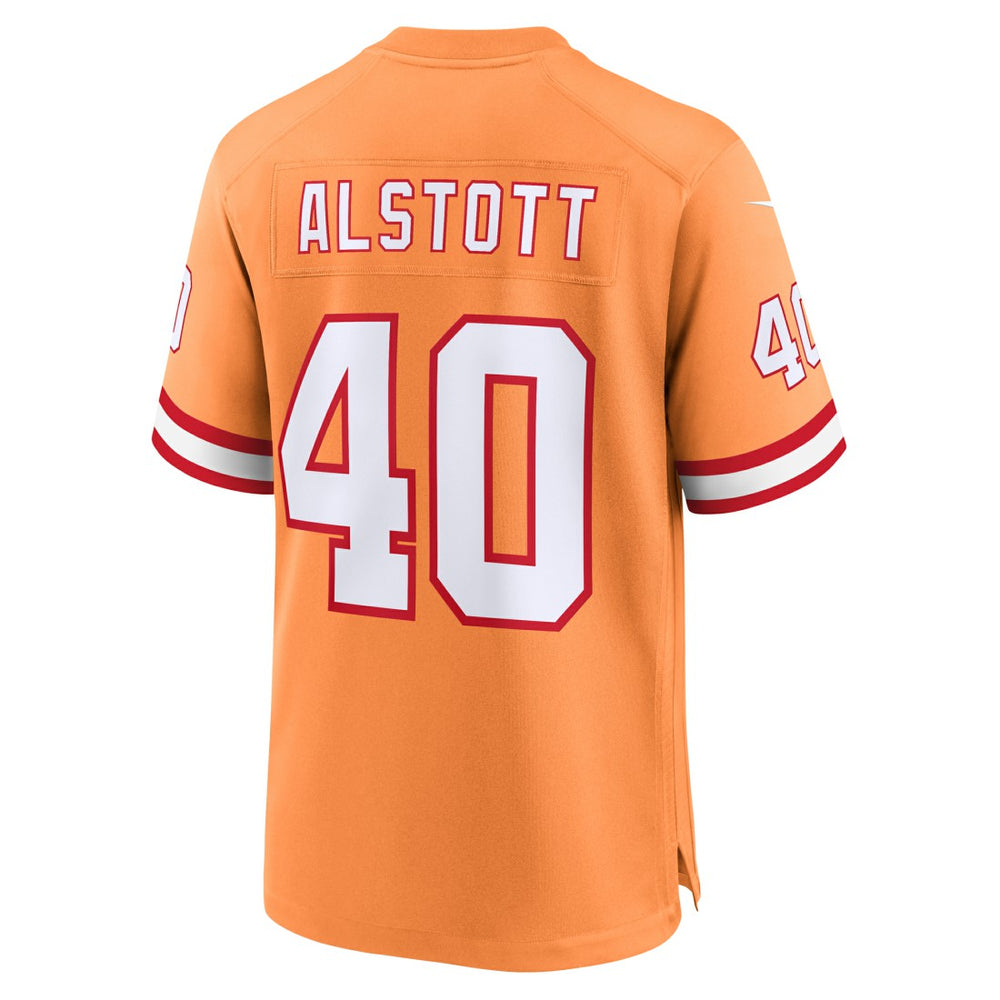Nike Mike Alstott Tampa Bay Buccaneers Throwback Game Jersey Orange