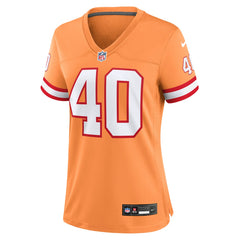 Nike Mike Alstott Tampa Bay Buccaneers Women's Throwback Game Jersey Orange