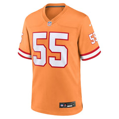 Nike Derrick Brooks Tampa Bay Buccaneers Throwback Game Jersey Orange
