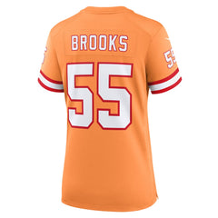 Nike Derrick Brooks Tampa Bay Buccaneers Women's Throwback Game Jersey Orange