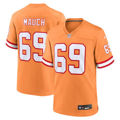 Nike Cody Mauch Tampa Bay Buccaneers Alternate Game Jersey Orange