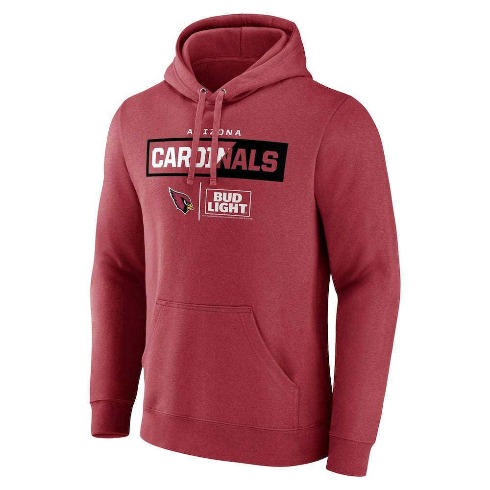Arizona Cardinals NFL x Bud Light Pullover Hoodie Cardinal