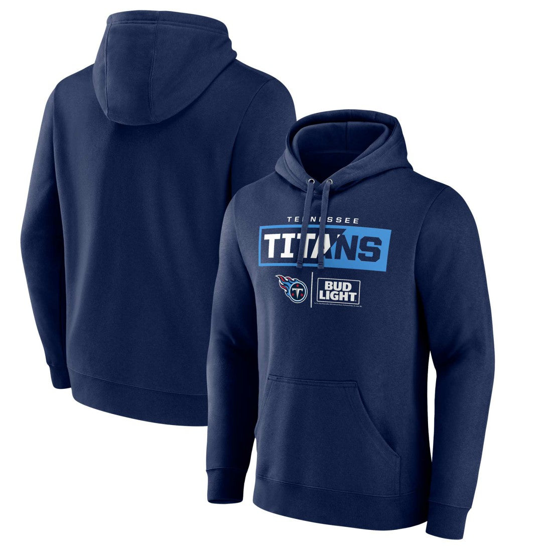 Tennessee Titans NFL x Bud Light Pullover Hoodie Navy