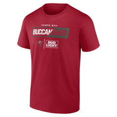 Tampa Bay Buccaneers NFL x Bud Light T-Shirt Red